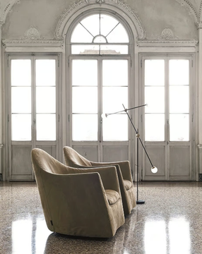 ELDORA - Armchair with armrests by Désirée divani - view 3